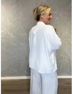 Sæt stribet komfort | Jeans blå | TIPPY 2