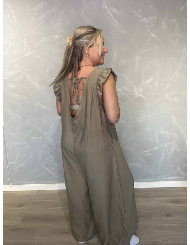 Bagside af mud buksedragt til kvinder – TIPPY