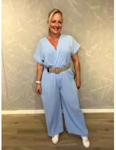 Sky buksedragt i polyester med plissé – Tippy Collection TIPPY