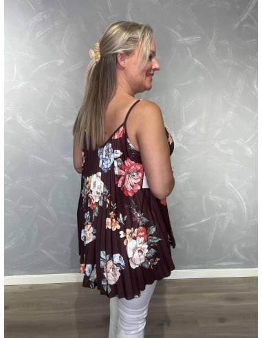 Bagside af brun stroptop til kvinder – TIPPY