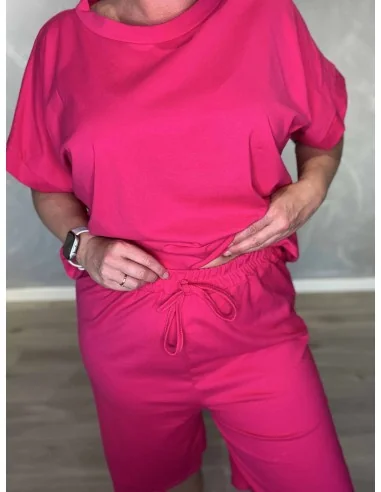 Bindebånd på pink shorts – TIPPY