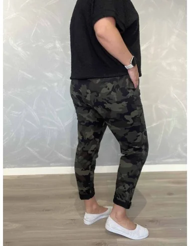Bagside af camou bukser til kvinder – TIPPY