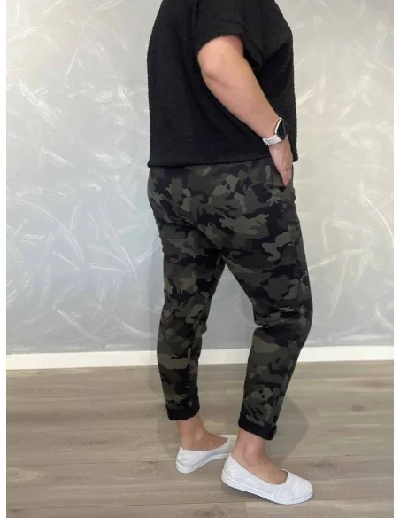 Bagside af camou bukser til kvinder – TIPPY