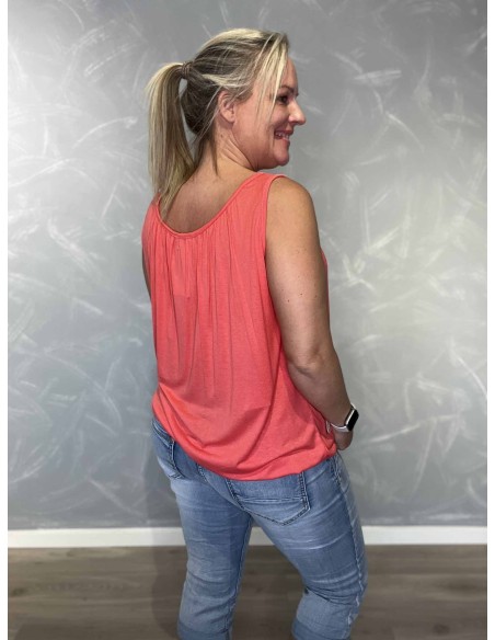 Bagside af coral top til kvinder – TIPPY