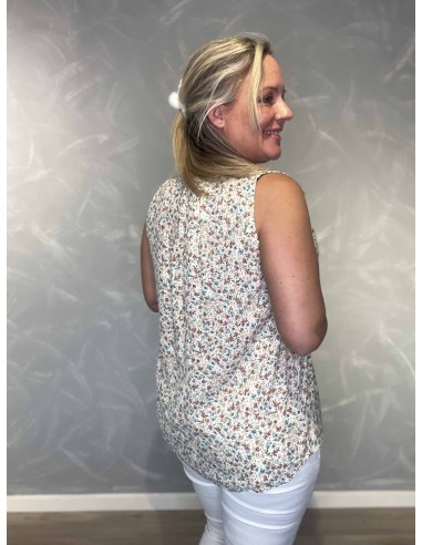 Bagside af gul top til kvinder – TIPPY