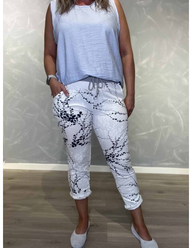 Musel inspirerende jersey bukser med lommer | TIPPY
