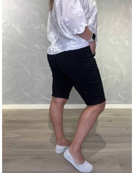 Bagside af sort shorts til kvinder – TIPPY