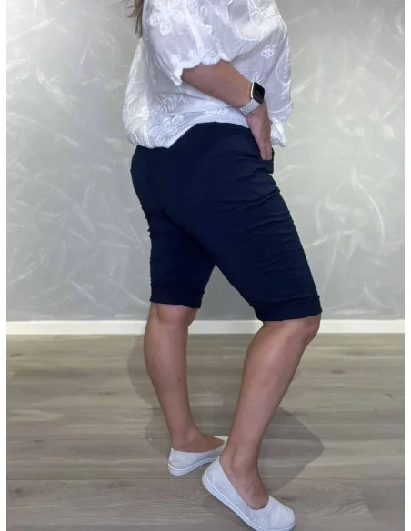 Bagside af navy shorts til kvinder – TIPPY