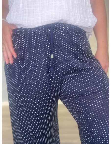 Prikprint på navy knickers – TIPPY