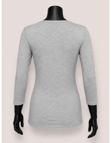 3/4 ærmet bluse | sand | TIPPY Basic Collection