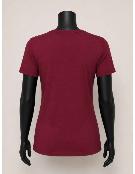 15931 BASIS T-SHIRT BURGUNDY