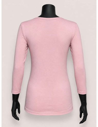 3/4 ærmet bluse | Light pink | TIPPY Basic Collection