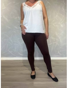 bomulds leggings | Brun | TIPPY Collection