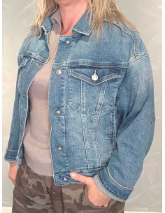 Cowboy jakke med stretch | Denim | TIPPY 2