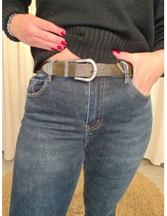 eans blå slim fit jeans i bomuldsblanding med ekstra stretch – TIPPY 2