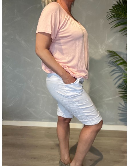 TIPPY shorts med nærbillede af materiale og pasform