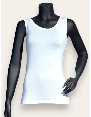 milk basis top til kvinder i viskose – TIPPY Basic Collection