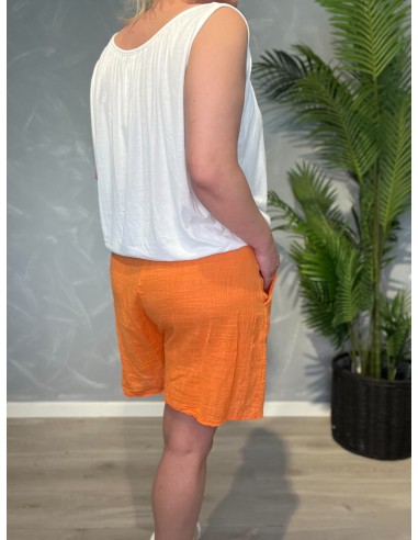 Bagside af orange shorts til kvinder – TIPPY