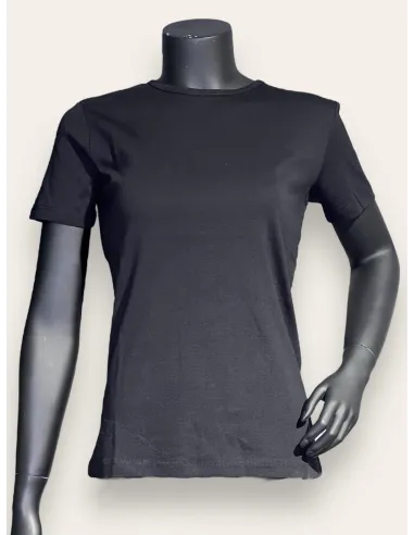 TIPPY T-shirt sort basis model 79-231 front