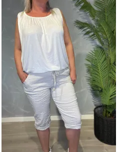 TIPPY SAND FARVET SHORTS MED GOD STRÆK