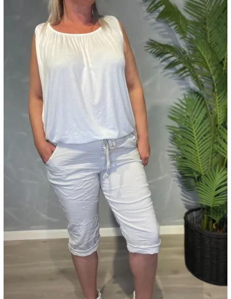 TIPPY SAND FARVET SHORTS MED GOD STRÆK