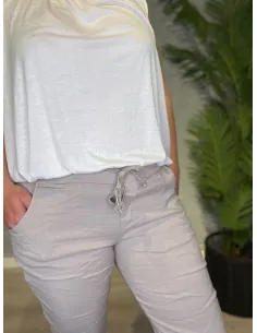TIPPY SAND FARVET SHORTS MED GOD STRÆK 2