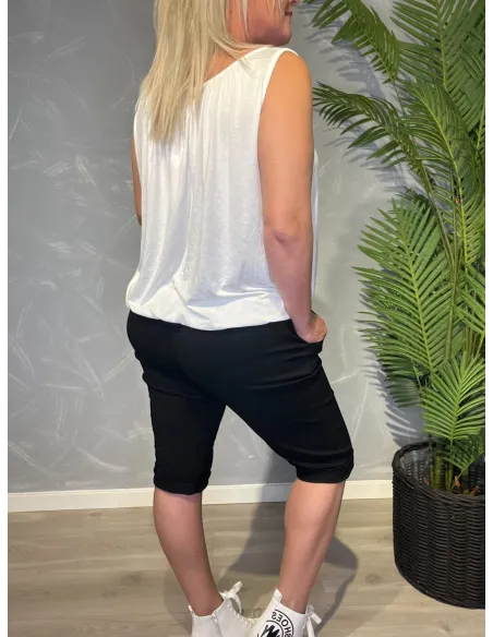 TIPPY SORTE SHORTS MED GOD STRÆK