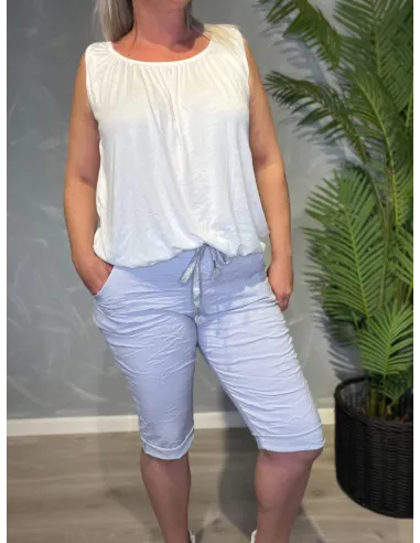 TIPPY GRÅ SHORTS MED GOD STRÆK