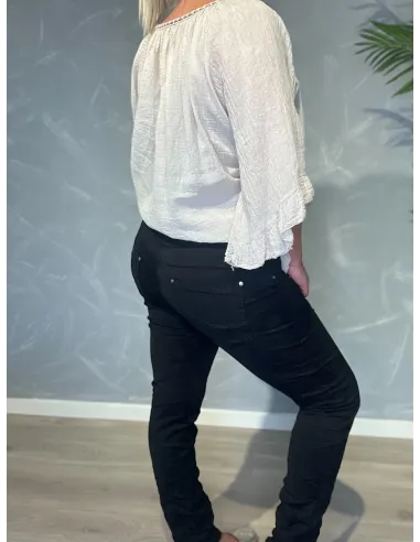 Sort Slim Fit Jeans | Karostar Denim | TIPPY
