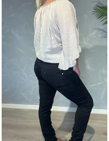 Sort Slim Fit Jeans | Karostar Denim | TIPPY