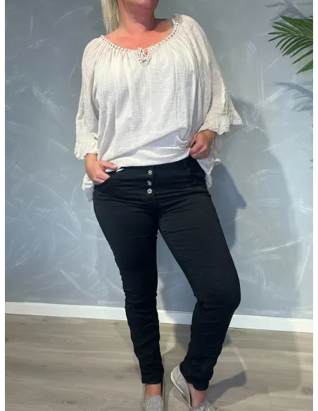 Sort Slim Fit Jeans | Karostar Denim | TIPPY