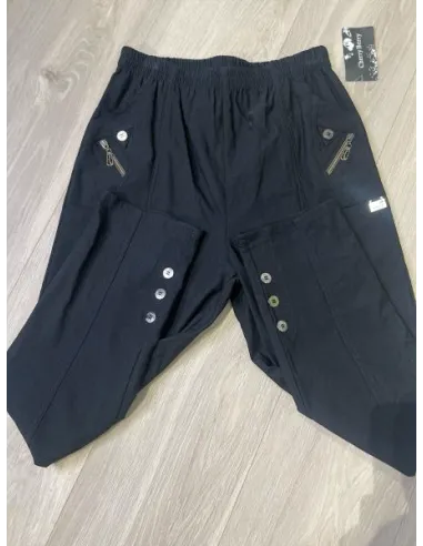 Cherry Berry bukser i sort med fleece foer