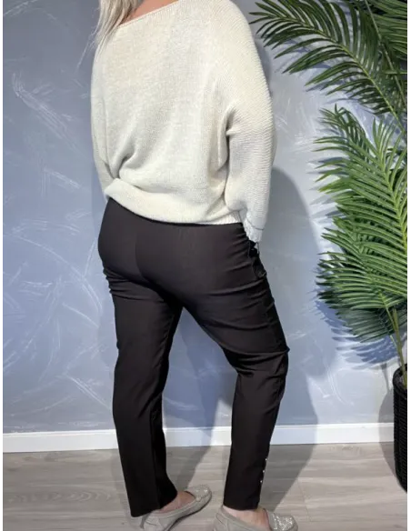 Bagside af brun Cherry Berry buks til kvinder – TIPPY