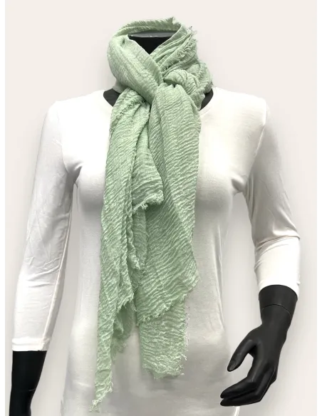 Mintgrøn tørklæde let og blødt til kvinder – TIPPY Collection