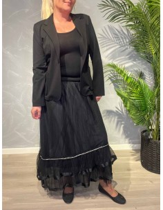 TIPPY; TYL MAXI NEDERDEL MED RHINSTEN