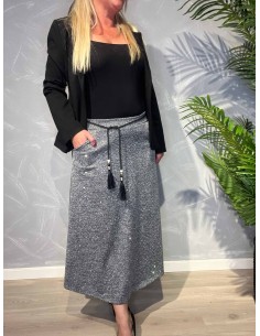 TIPPY; NEDERDEL MED SIMILISTEN, GRÅ