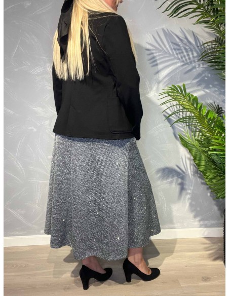 TIPPY; NEDERDEL MED SIMILISTEN, GRÅ