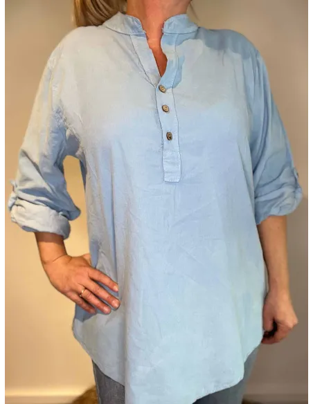 Nærbillede af fløjl på skjorte – TIPPY