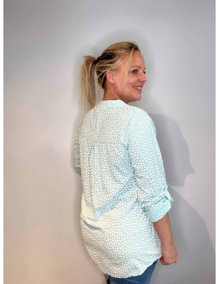 Bagside af mint skjorte til kvinder – TIPPY