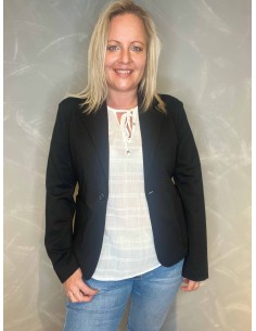 TIPPY; BLAZER M. STRÆK SORT