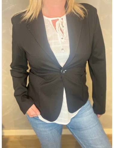 TIPPY; BLAZER M. STRÆK SORT