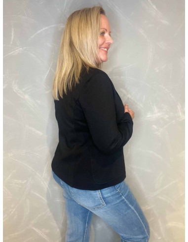 TIPPY; BLAZER M. STRÆK SORT